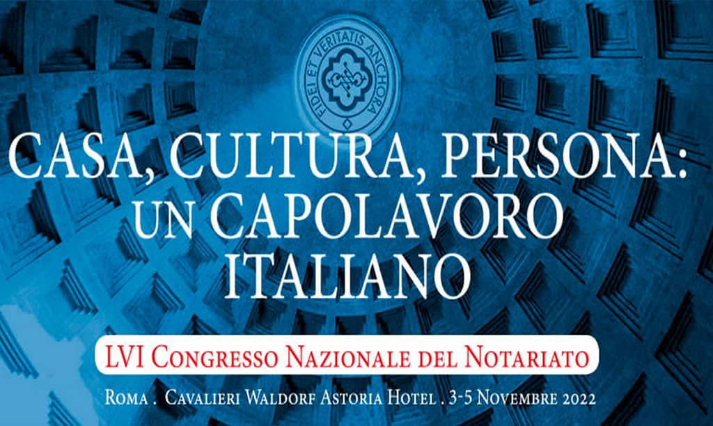 LVI congresso nazionale del notariato